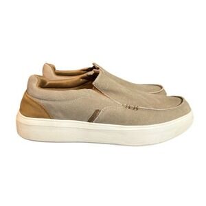 Orthocomfoot Mens Slip On Loafers Tan Beige Casual Comfort Sneakers Shoes 14